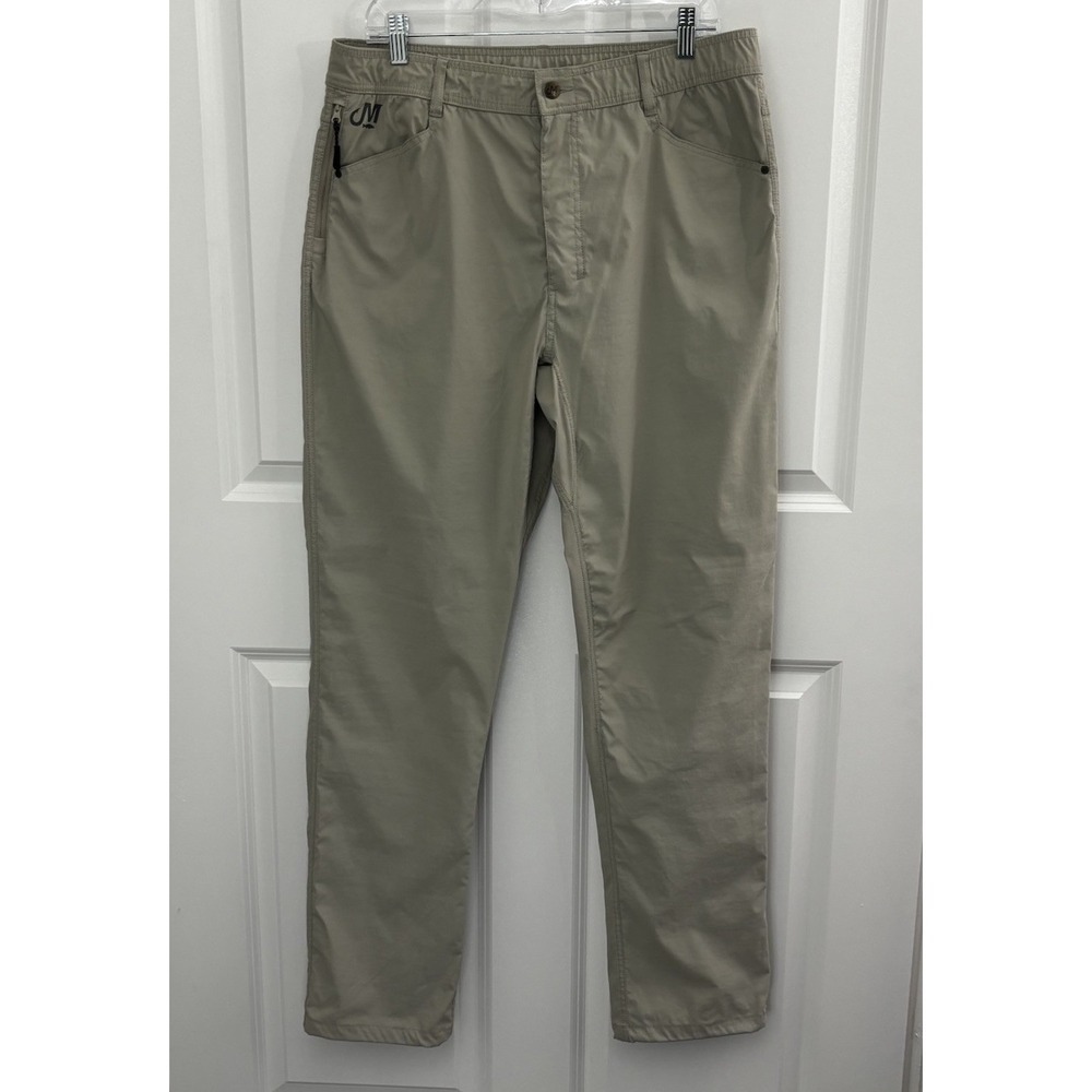 Marsh Wear Escape Pant Fishing Mens 36 Beige Quick Dry Coastal Boat 0467